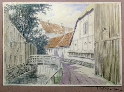 Brücke über den Kanal von M.F. Larsen